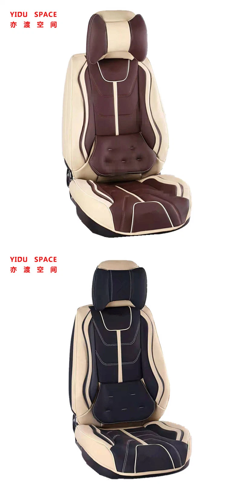 Car Accessories Car Decoration Seat Cover Universal 9d 360 Degree Full Surround Luxury PU Leather Auto Car Seat Cushion