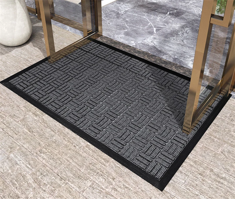 Outdoor Home Carpet Anti Slip Polypropylene Cheap Entrance Welcome PP Door Mat