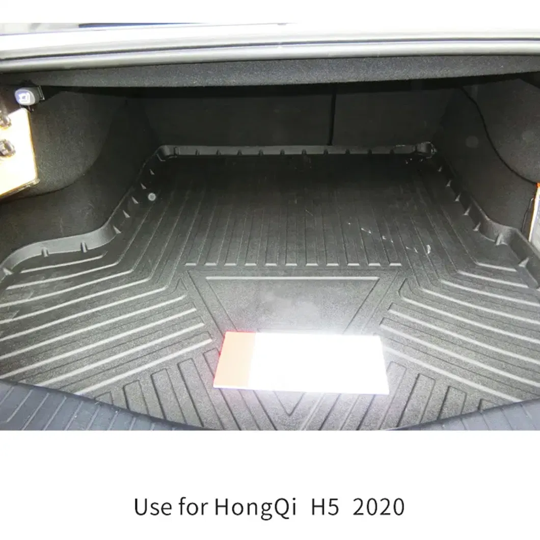 TPV Trunk Mat Car Rear Cargo Liner Use for Hongqi H5 2020-2022