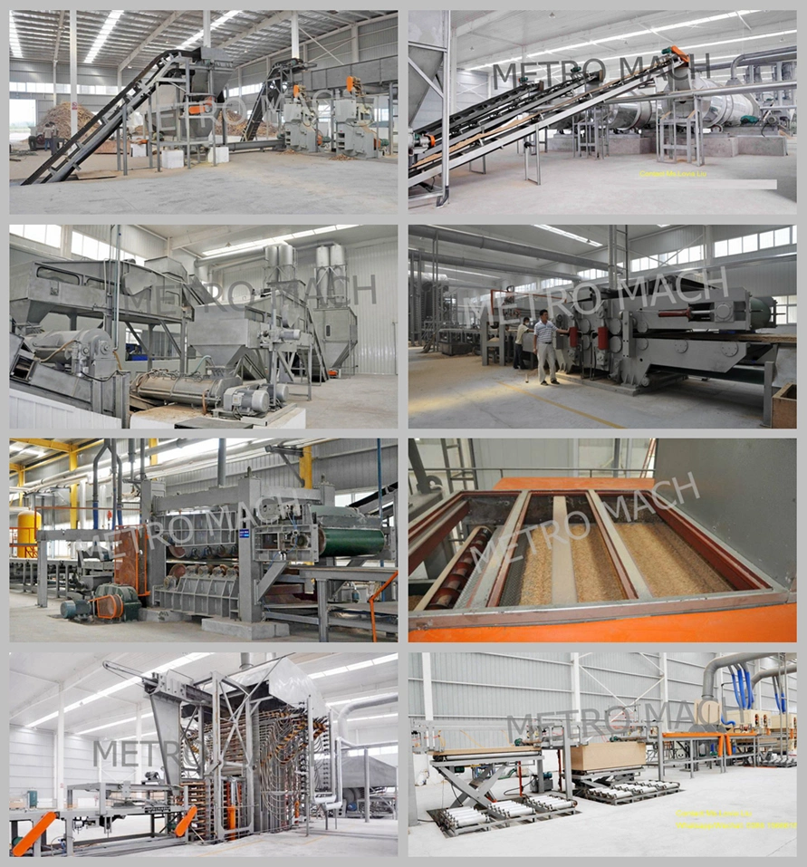 Refurbished Used Automatic Chipboard Production Line with 12~24layers