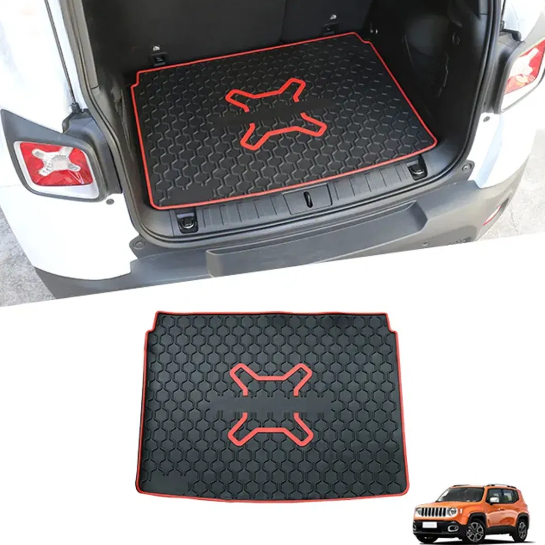 Car Trunk Mat Waterproof Cargo Floor Mat for Jeep Renegade 2016+