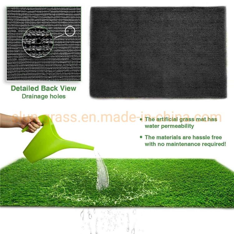 High Density Putting Green Golf Matturf Garden Natural Green Long Artificial Grass Plant Rug Car Mat for Car Floor