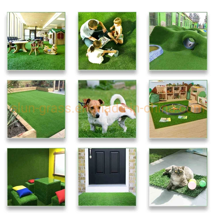 High Density Putting Green Golf Matturf Garden Natural Green Long Artificial Grass Plant Rug Car Mat for Car Floor