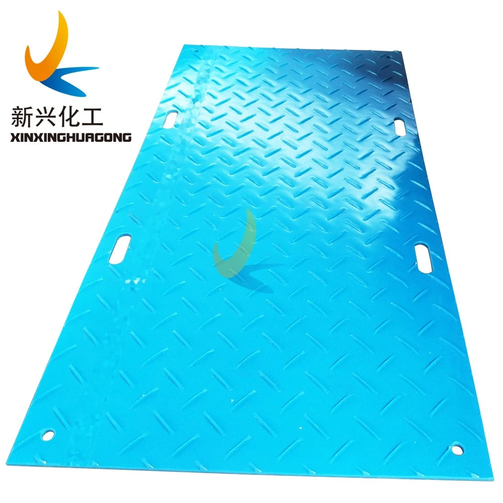 Car Road Mats Plastic Trackway Mat Temporary Heavy Duty Ground Protection Mats