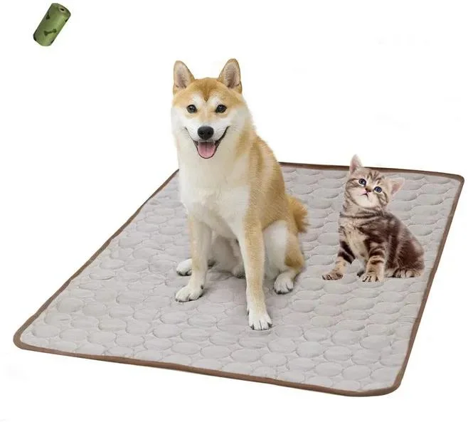 Comfortable Summer Keep Cool in Summe, Perfect Indoors, Outdoors or in The Car Custom Dog Cooling Mat