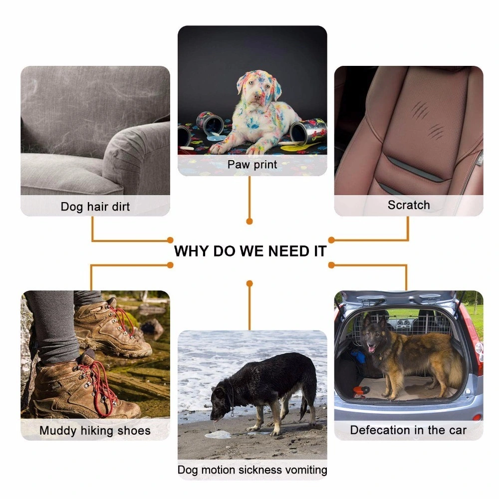 Pet Products Travel Pet Car Mats Waterproof Pet Car Seat Cover