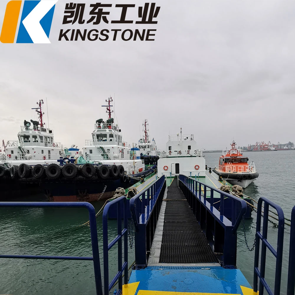 1000*1000*16mm Impa511071 Ocean Cargo Ship Deck Rubber Mat with Connector