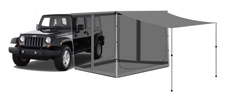 4WD Car Side Shelter Room Tent Fit All Kinds of Ehicle Auto Vent Shade-Tela Lateral De Malla Awning