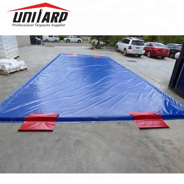 Portable Inflatable 1000d*1000d PVC Coated Plastic Sheet Car Wash Containment Mat.