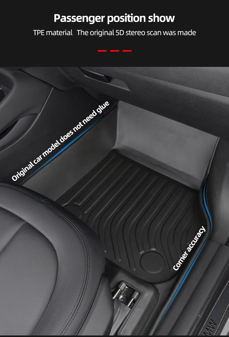 Hot Sale 3D TPE All Weather Car Floor Liners Mat