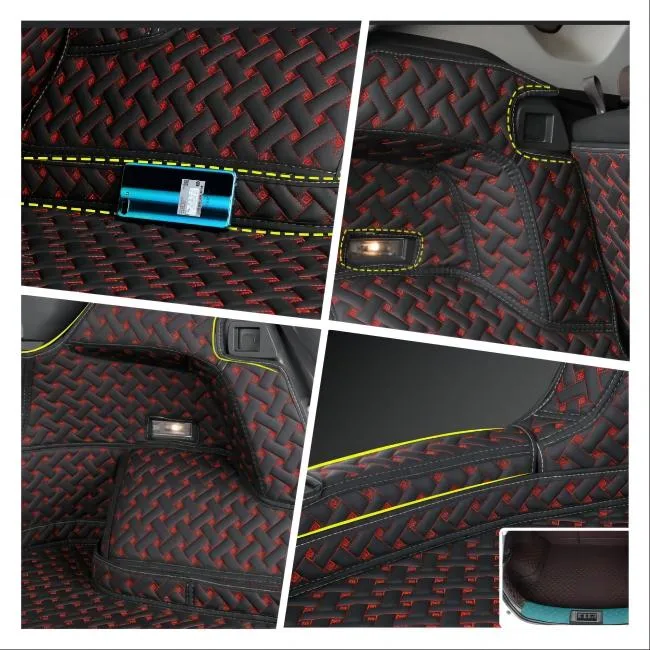 Sengar Brand Factory Direct Customized Leather Resistant Anti Slip Car Trunk Mat