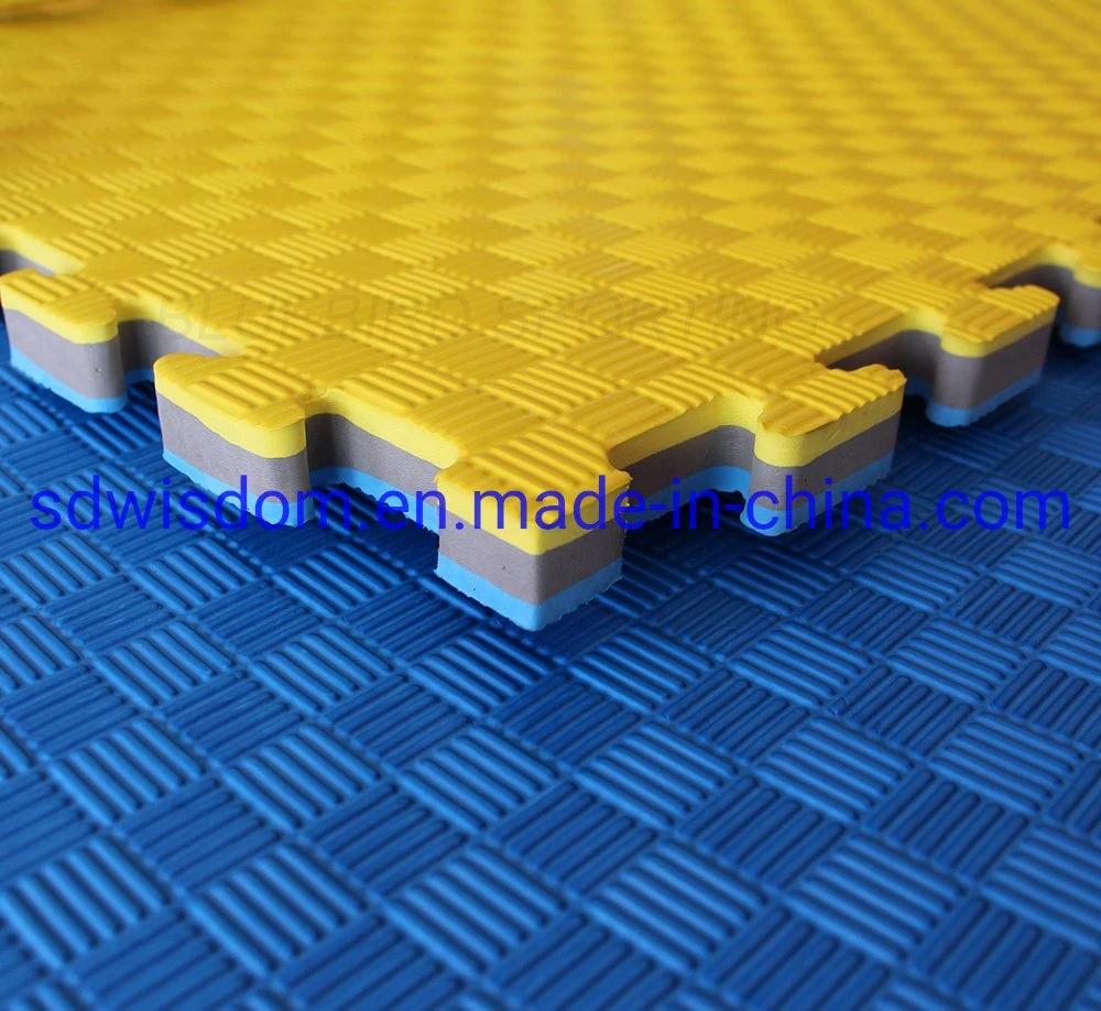 1m X 1m Interlocking EVA Foam Reversible Flooring Mat /EVA Puzzle Mat