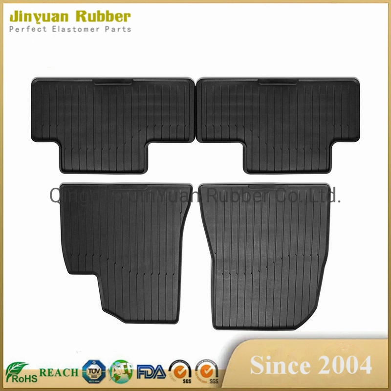 Black NR Rubber Floor Mat Anti Slip Car Foot Mat