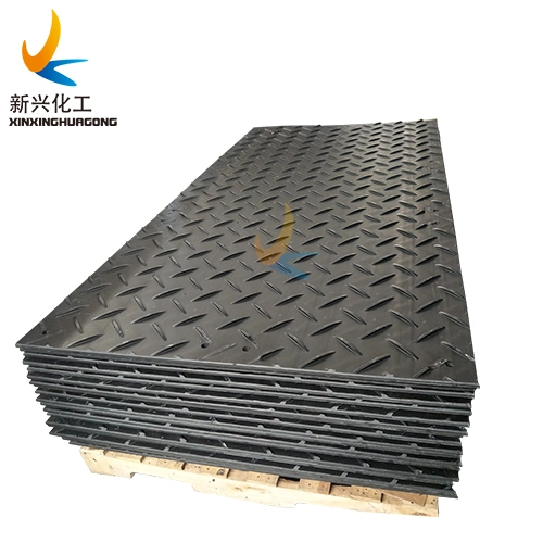 Car Road Mats Plastic Trackway Mat Temporary Heavy Duty Ground Protection Mats