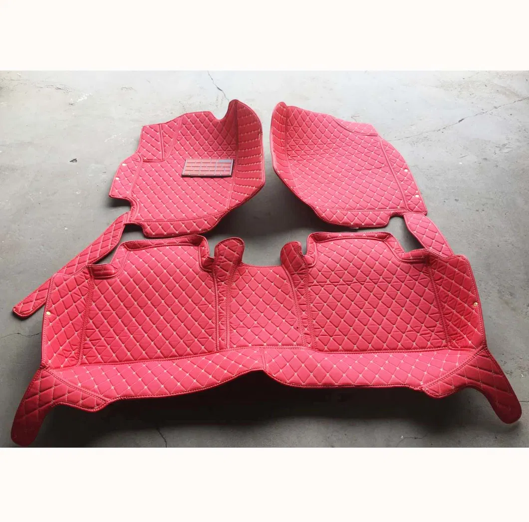 High Quality 3D PVC Car Mats Customized PVC Leather Car Mat