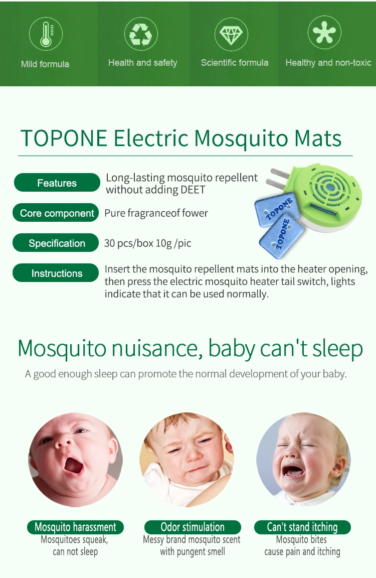 Highly Effective Repellent Mosquito Long Burning Mosquito Kill Mat