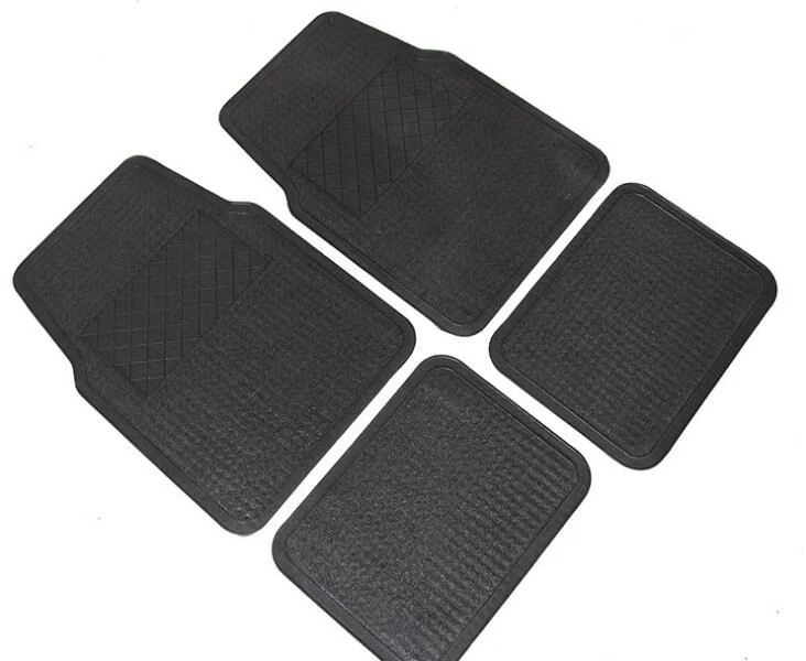 4PCS/Set Universal Car Floor Mats Antislip PVC Leather