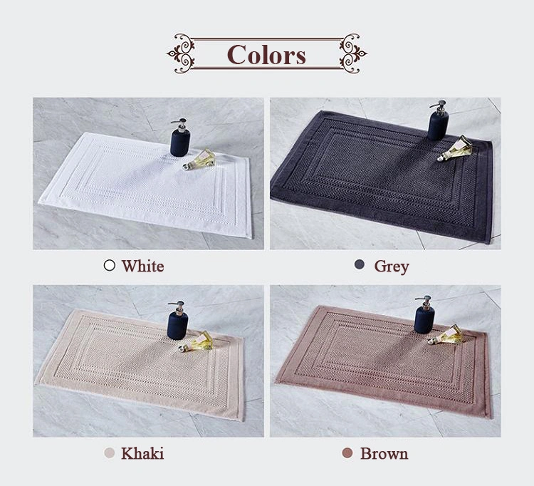 Cheap Price China Factory Supply Soft Toilet Jacquard Bath Mat