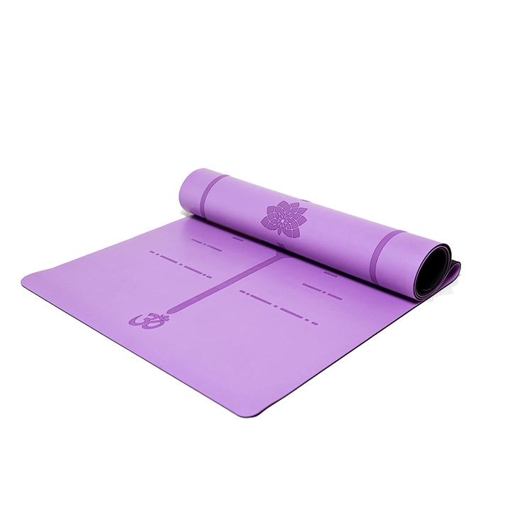 High Quality Light Carrying Waterproof PU Anti Slip Natural Foldable Yoga Mat