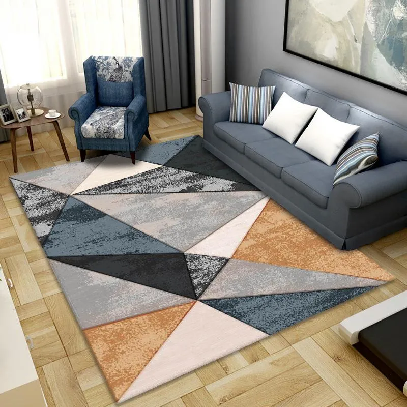 100% Polyester Carpet Living Room Rugs Mat