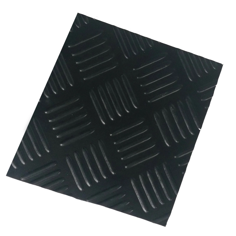 3mm-6mm Anti-Slip Checker Pattern Rubber Floor Mat