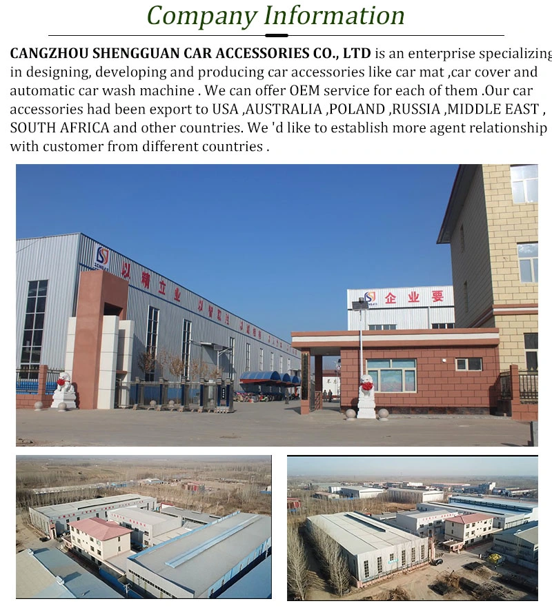 Cangzhou Shengguan Canadian American Strength Supplier Factory Custom High-Grade Automotive Floor Mats