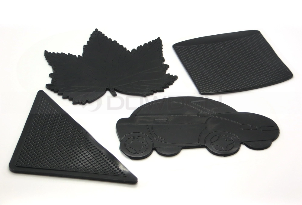 Cartoon Black Multi Shape Car Anti Slip Non Slip Pad Mat for Mobile Phone Personal Belonging