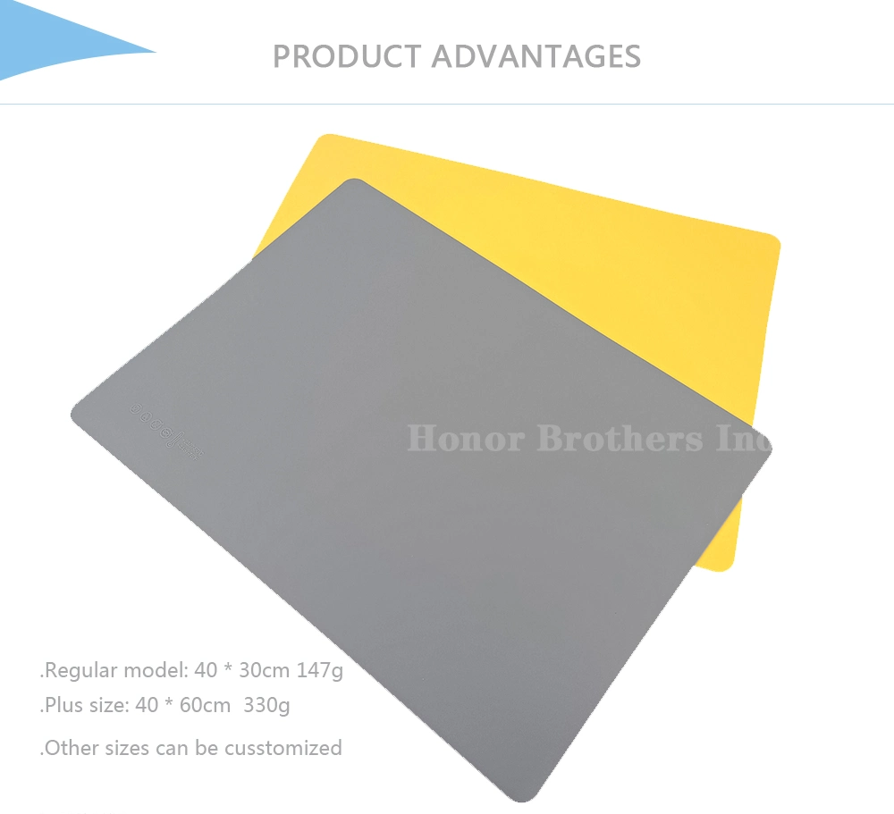 Waterproof Heat-Resistant Placemat Non-Stick Silicone Mat for Home Kitchen Table Countertop Decoration