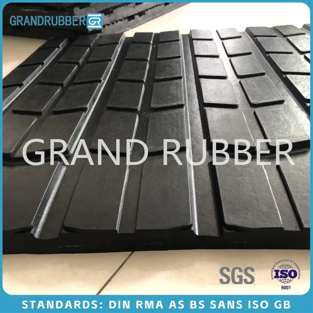 Heavy Duty Black Interlocked Horse Matting SBR Rubber Flooring Stable Agricultural Cow Mat