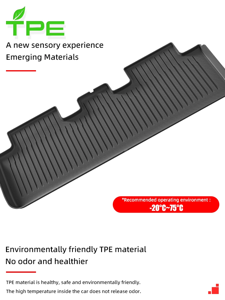 Blister Molding Car Floor Mats for Tesla Model Y Rhd 2019-2023