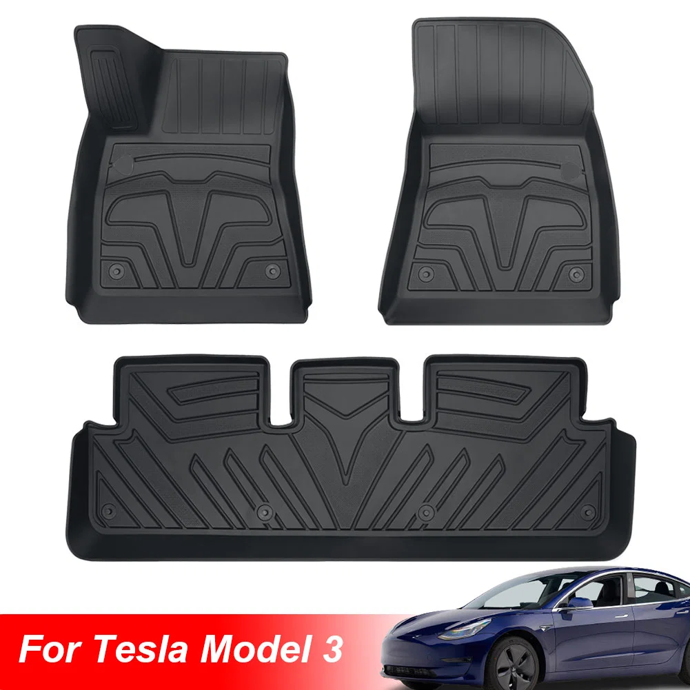 for Tesla Module 3 Car Accessories Trunk Mat Auto Parts Car Cargo Trunk Floor Mat Liner