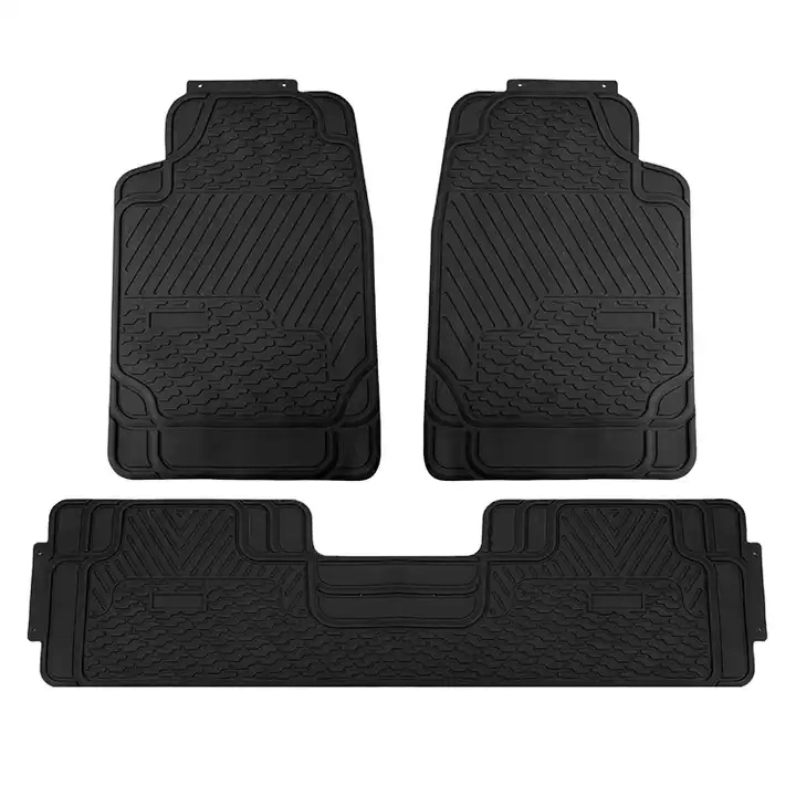 3PCS PVC Car Mats Car Accessories Mats