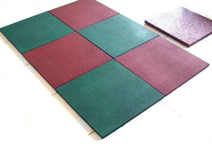 Quality Wood Grain Rubber Felt Floor Spill Mat (3A5011)