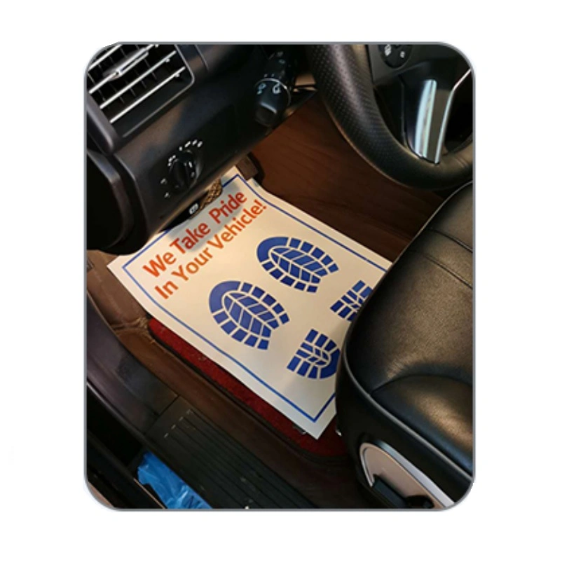 Universal Paper Disposable Auto Car Floor Mat, Waterproof