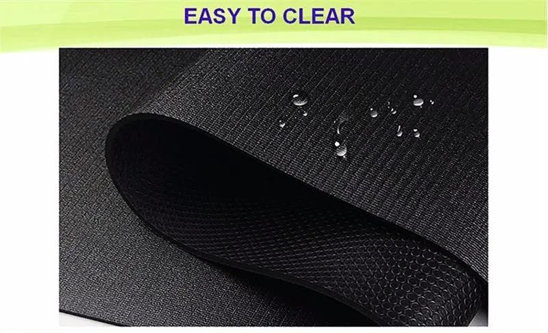 Non-Slip Fitness Exercise Mat, Ultra Durable Home Indoor Gym Flooring, Skipping Mat