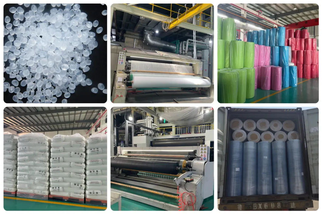 100% Industrial Nonwoven Bulk Roll Green Color Plant Growing Mats