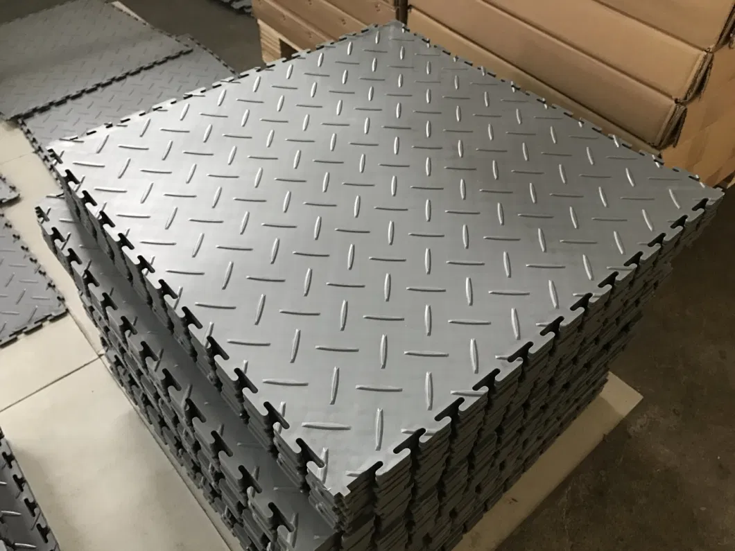 DIY Interlocking PVC Garage Tiles Jigsaw Mat Puzzle Lock Tiles