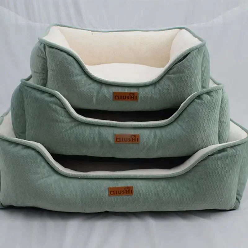 New Design Comfortable Pet Furniture Pet Dog Warm Mat Sofa Round Cat Dog Bed