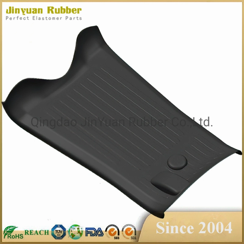 Black NR Rubber Floor Mat Anti Slip Car Foot Mat