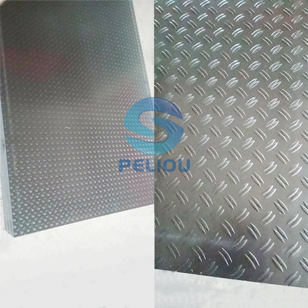 Unique Skid Resistance Hot Sales Professional Hard Plastic Ground Cover Mats for Car
