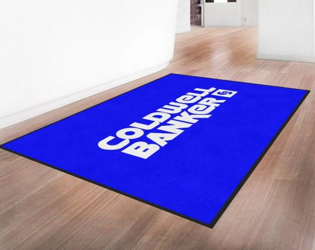 Promotional Branded Personalized Logo Entrance Door Floor Mat Carpet Rugs Custom Printed Logo Mat