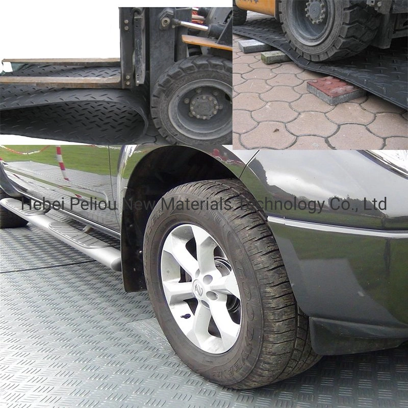 Unique Skid Resistance Hot Sales Professional Hard Plastic Ground Cover Mats for Car