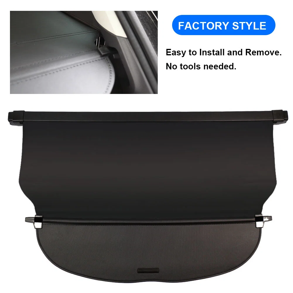 SUV Car Rear Trunk Cargo Liner Boot Tray Cover Matt Mat Floor Carpet Kick Pad for Honda CRV 2017-2019