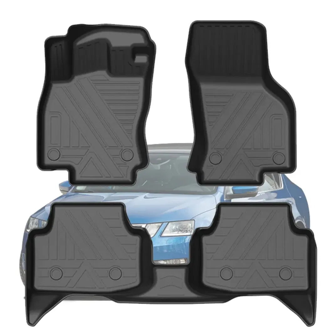 Factory Price S-Koda Octavia 2015 Car Waterproof Non Slip Floor Mat
