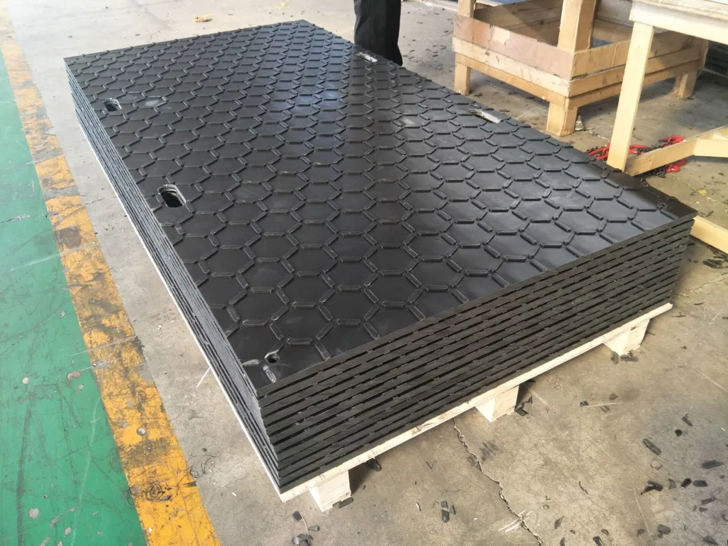1/2 &prime; Thickness HDPE Ground Protection Ground Protection Mat/Floor/Rubber/Plastics/Car/Door/Non-Slip Mat for Driveway Guard Paver Mats