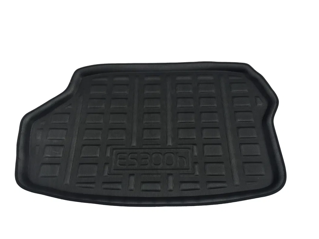 Car Trunk Mat Eco-Friendly TPE Material High Quality Interior Car Accessories 3D Car Boot Mat for