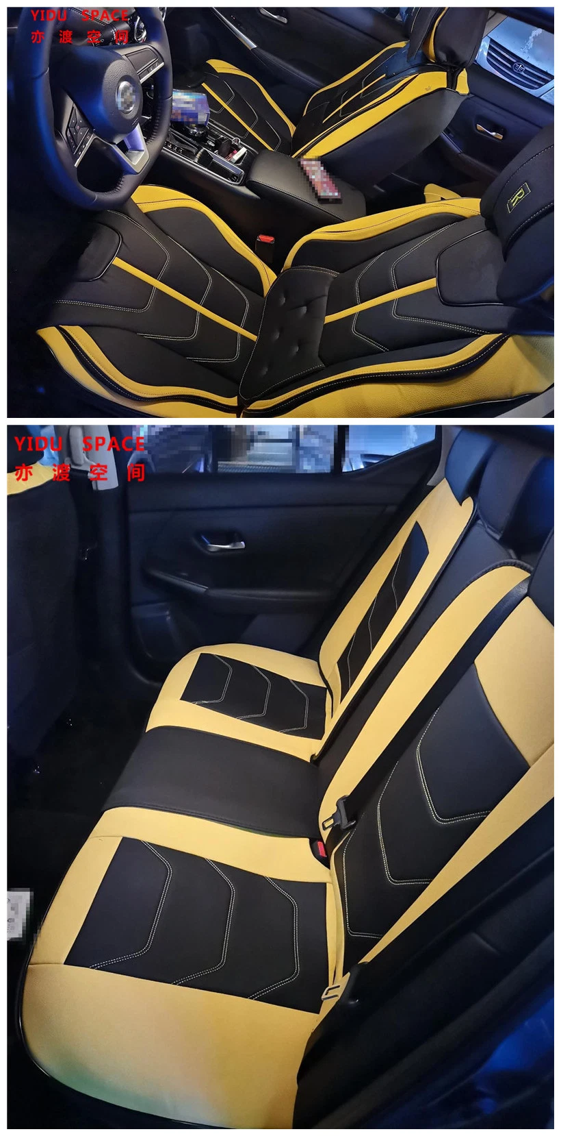 Car Accessories Car Decoration Cushion Universal 9d 360 Degree Full Surround Luxury PU Leather Auto Car Seat Cover