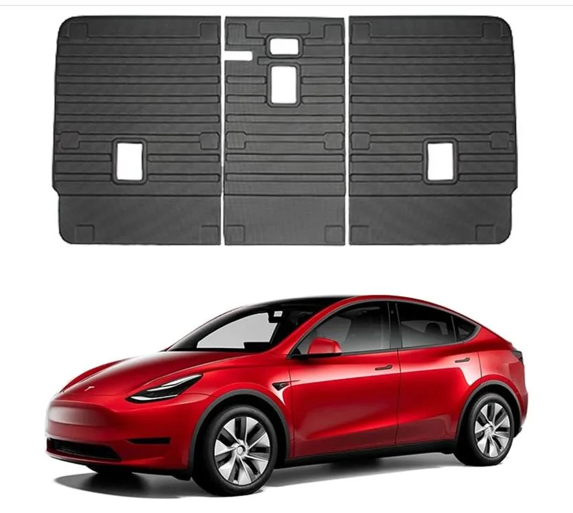 2021-2023 Tesla Model Y Trunk Mat Rear Cargo Liners Back Seat Protector Backrest Mats for Model Y Accessories