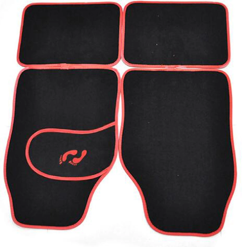 4PCS/Set Universal Car Floor Mats Antislip PVC Leather