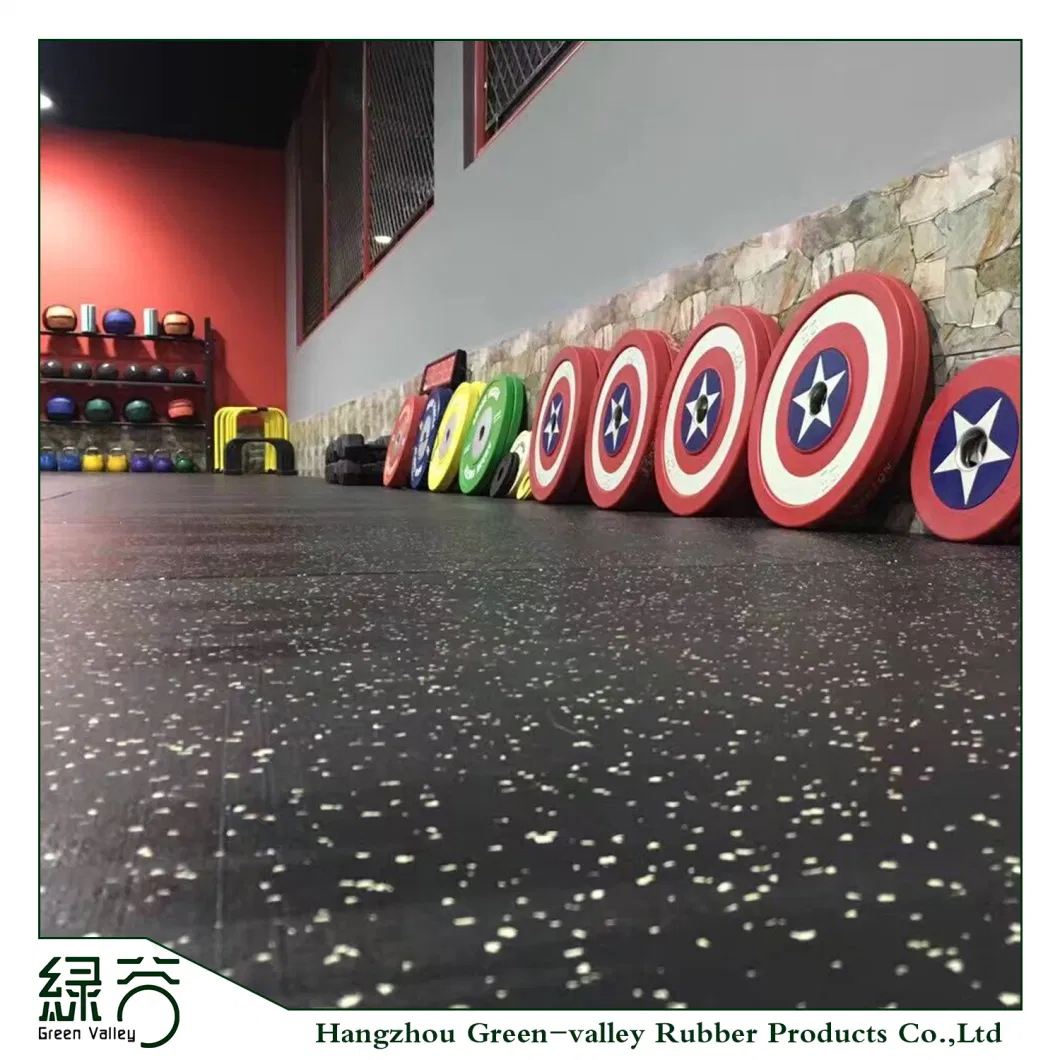 Ce Approved Gym Rubber Mat Carpet Fitness Rubber Floor